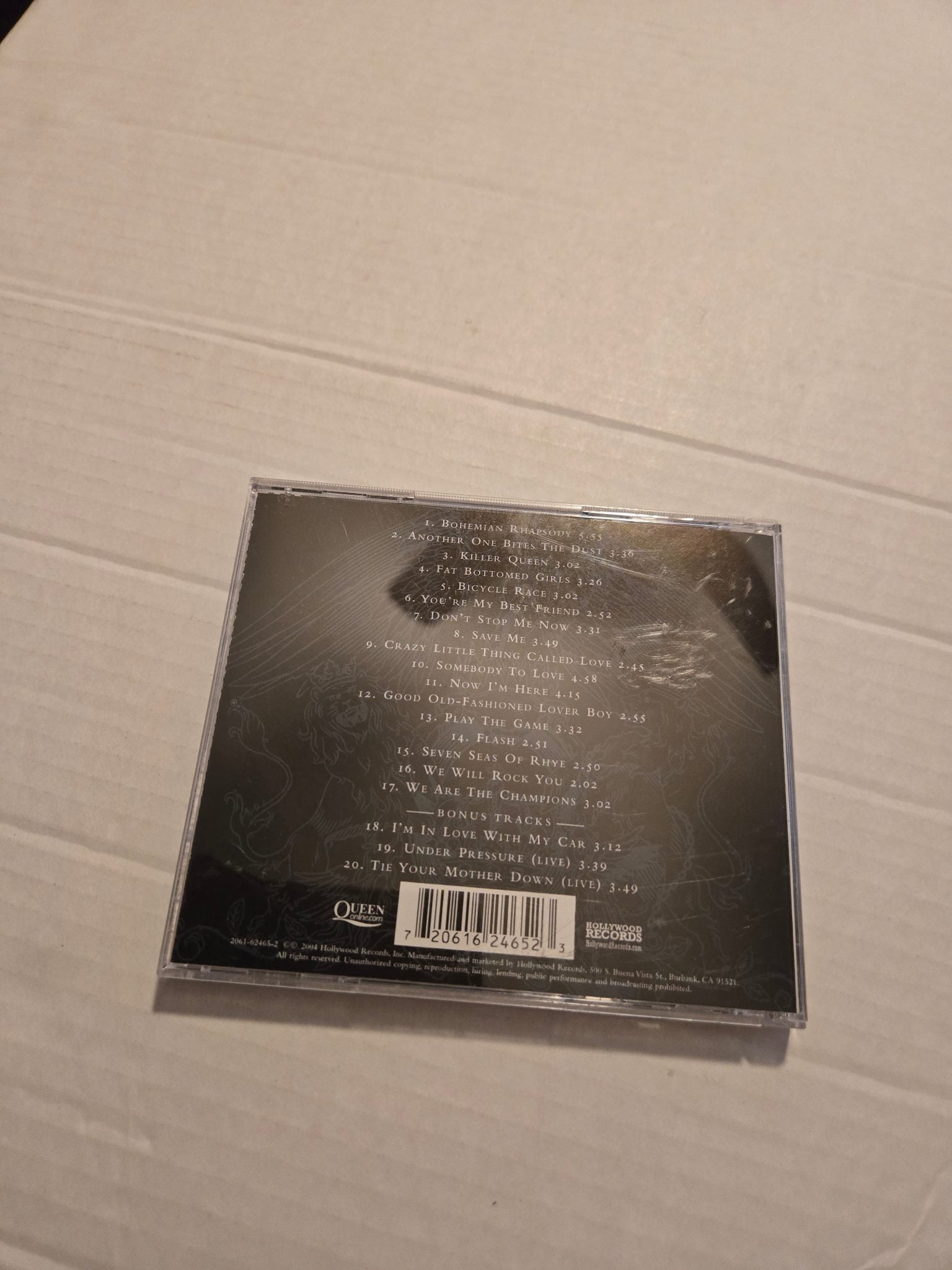 Queen Greatest Hits CD