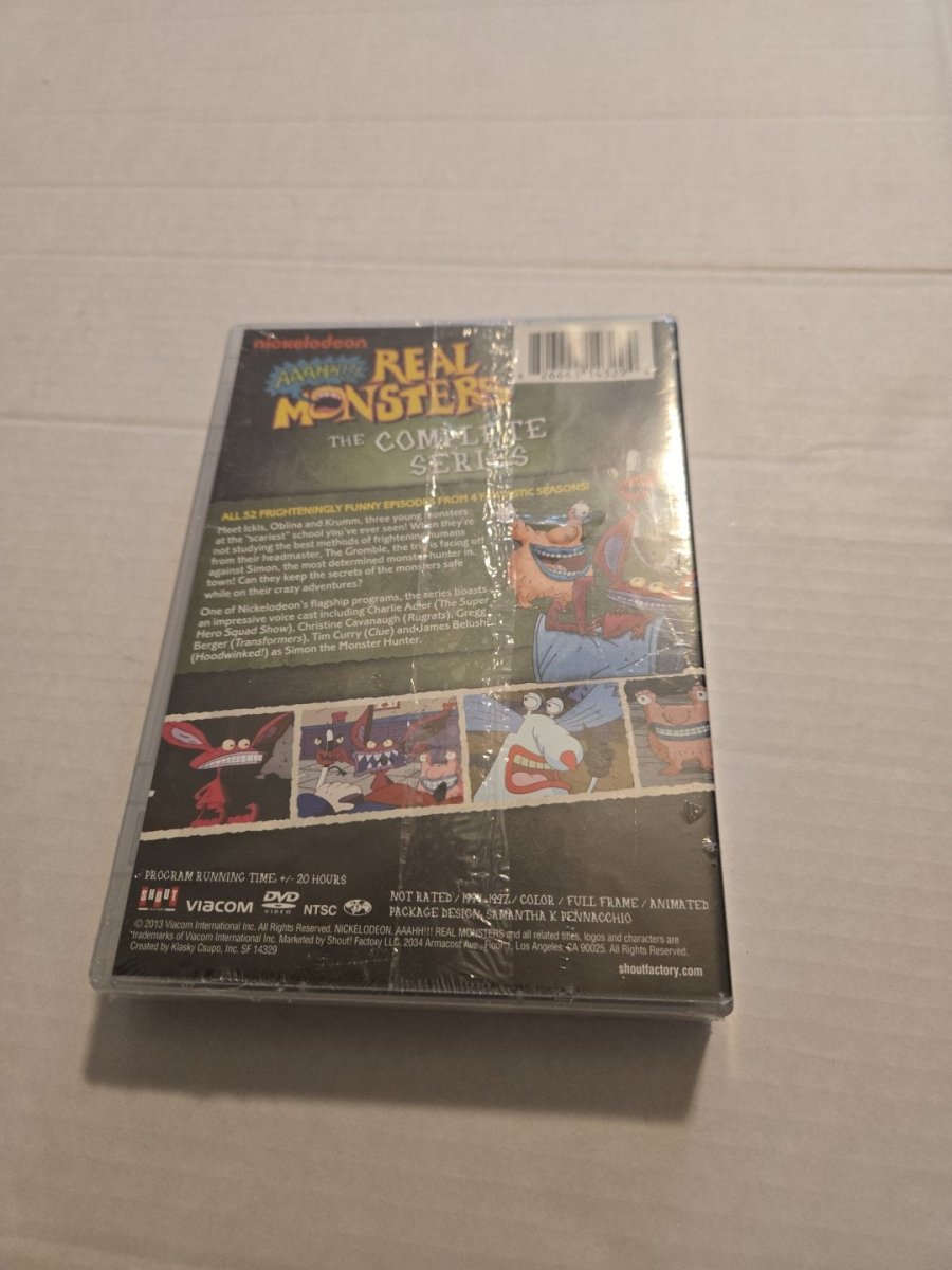 Aaahh!!! Real Monsters The Complete Series DVD Set - DVD - ThrowbackBuys - Amanda's Awesome Finds