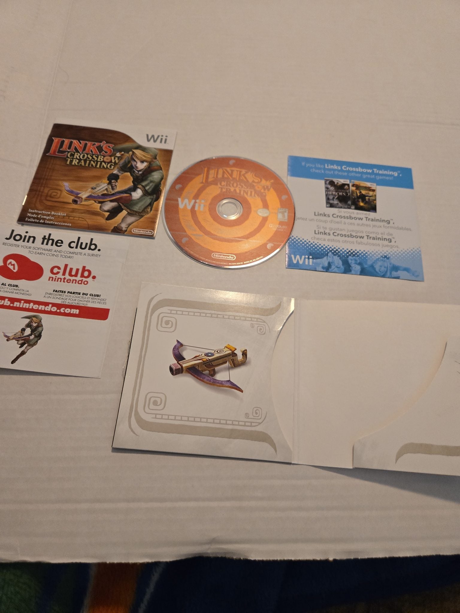 Link's Crossbow Training Nintendo Wii Game