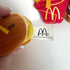 McDonald's Plush Keychains Fries Big Mac Filet-O-Fish 2002