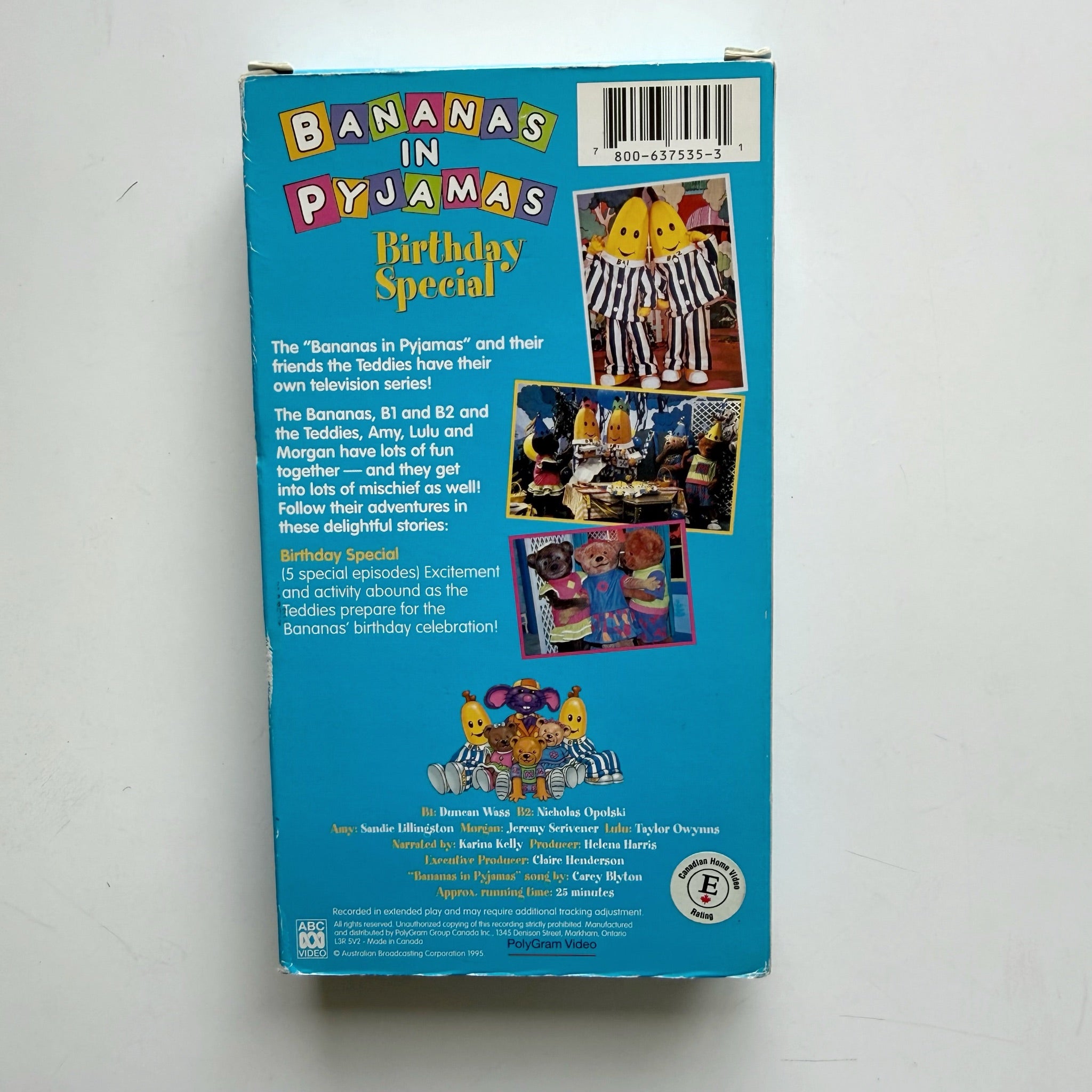 Bananas In Pyjamas Birthday Special VHS 1995