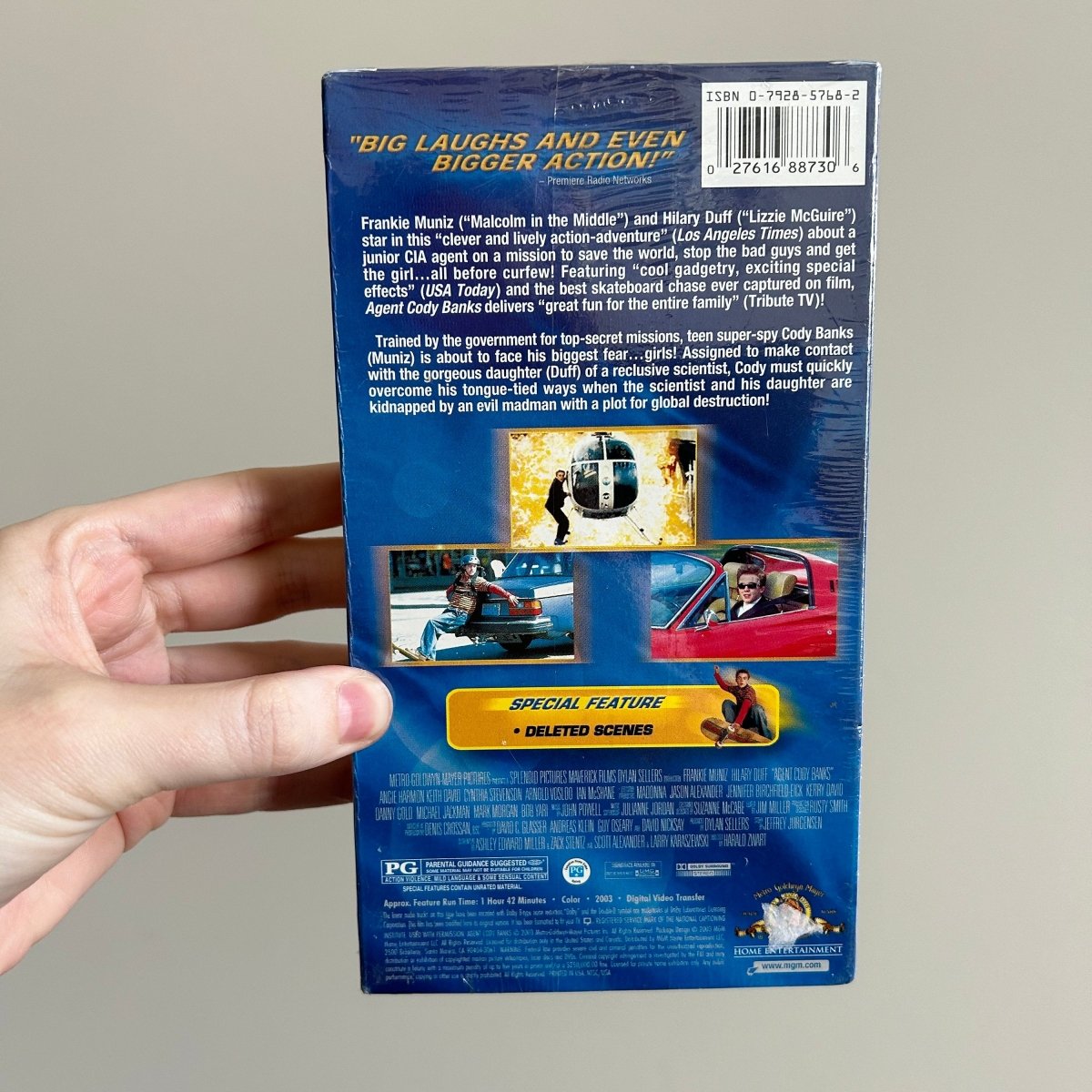 Agent Cody Banks VHS 2003 Hilary Duff Frankie Muniz - Movies - ThrowbackBuys - NostalgicEpisodes