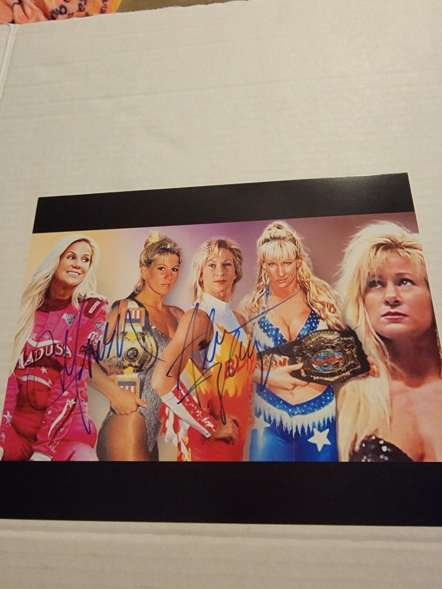 Alundra Blayze/Madusa Autographed Photo with COA - Paper Goods - ThrowbackBuys - Amanda's Awesome Finds