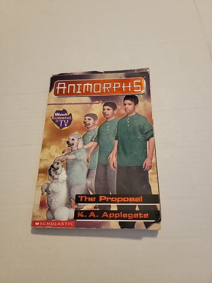 Animorphs 35 The Proposal Paperback 1999 - Books - ThrowbackBuys - Amanda's Awesome Finds