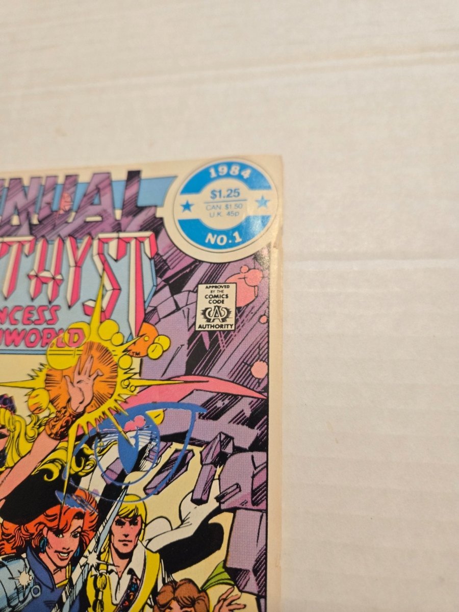 Annual Amethyst Princess of Gemworld 1 Comic Book 1984 - Comics - ThrowbackBuys - Amanda's Awesome Finds