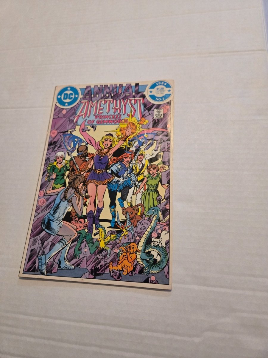 Annual Amethyst Princess of Gemworld 1 Comic Book 1984 - Comics - ThrowbackBuys - Amanda's Awesome Finds