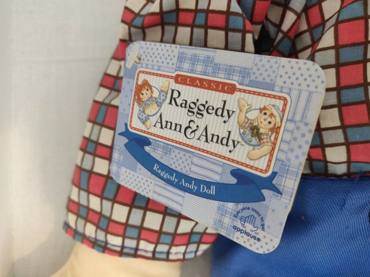 Applause Raggedy Andy Doll w/ Tags - Dolls - ThrowbackBuys - ResellerDoor