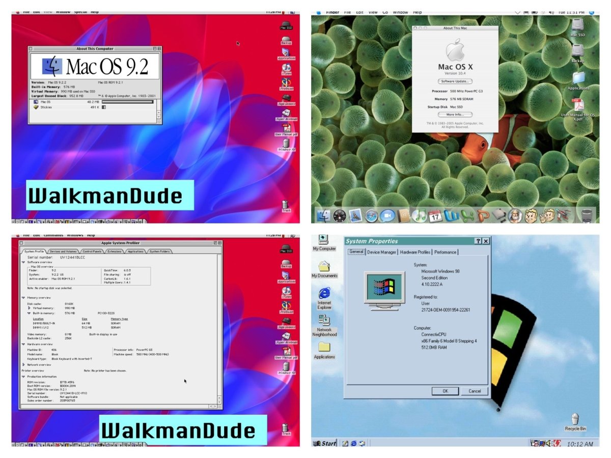 Apple iBook G3 Maxed Out & Loaded - NES SNES SEGA WIN98 - Computers - ThrowbackBuys -WalkmanDude