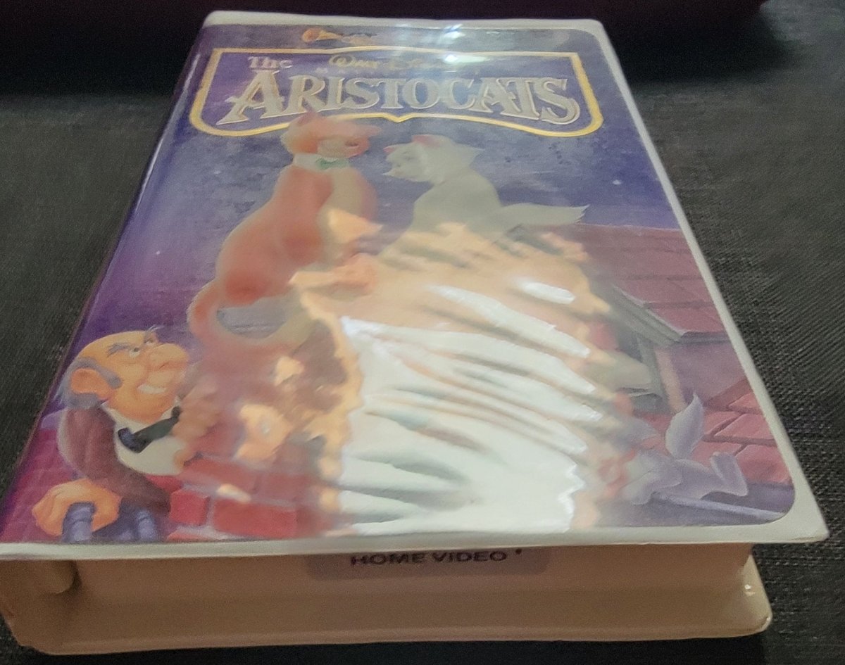 Aristocats VHS Tape Clamshell - VHS - ThrowbackBuys - Amanda's Awesome Finds