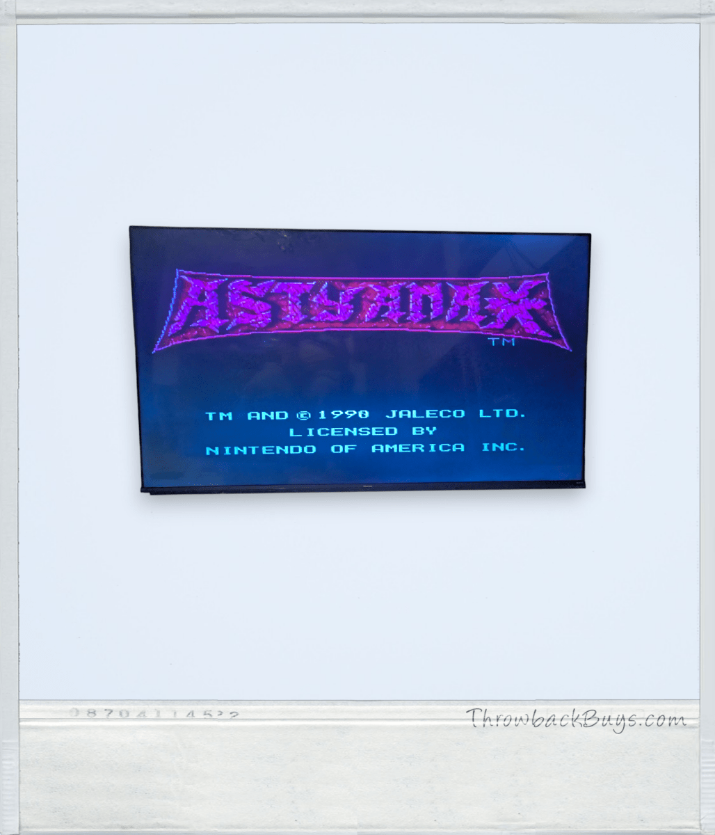 Astyanax - COMPLETE IN BOX (1990) - NES - Tested/Works - Video Games - ThrowbackBuys - Slaqr Retro Gaming & Collectibles