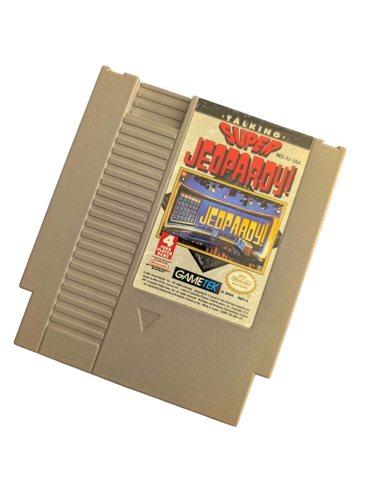 Talking Super Jeopardy - Nintendo Entertainment System (NES) - 1991 - Tested/Working