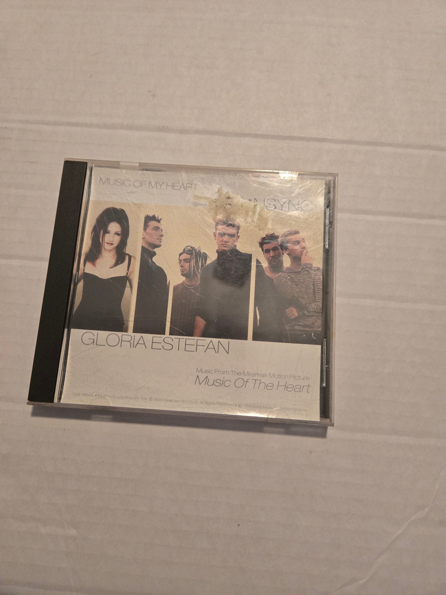 *NSYNC and Gloria Estefan Music of My Heart CD Single