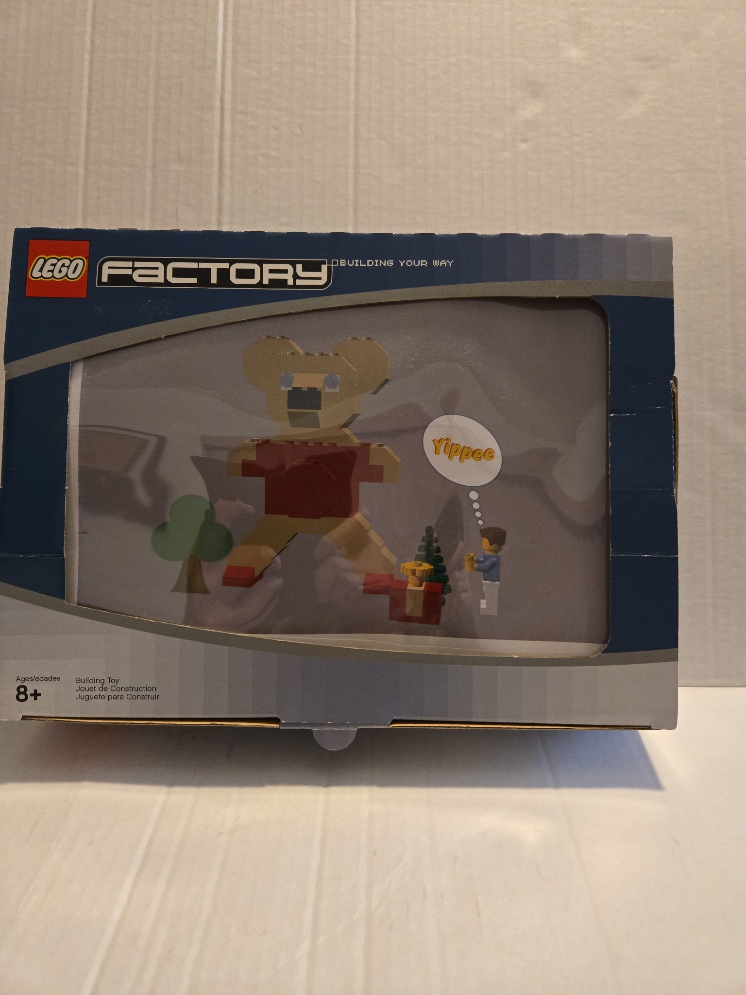 RARE LEGO Factory Custom Set - Building Your Way Teddy Bear - LF000000951429