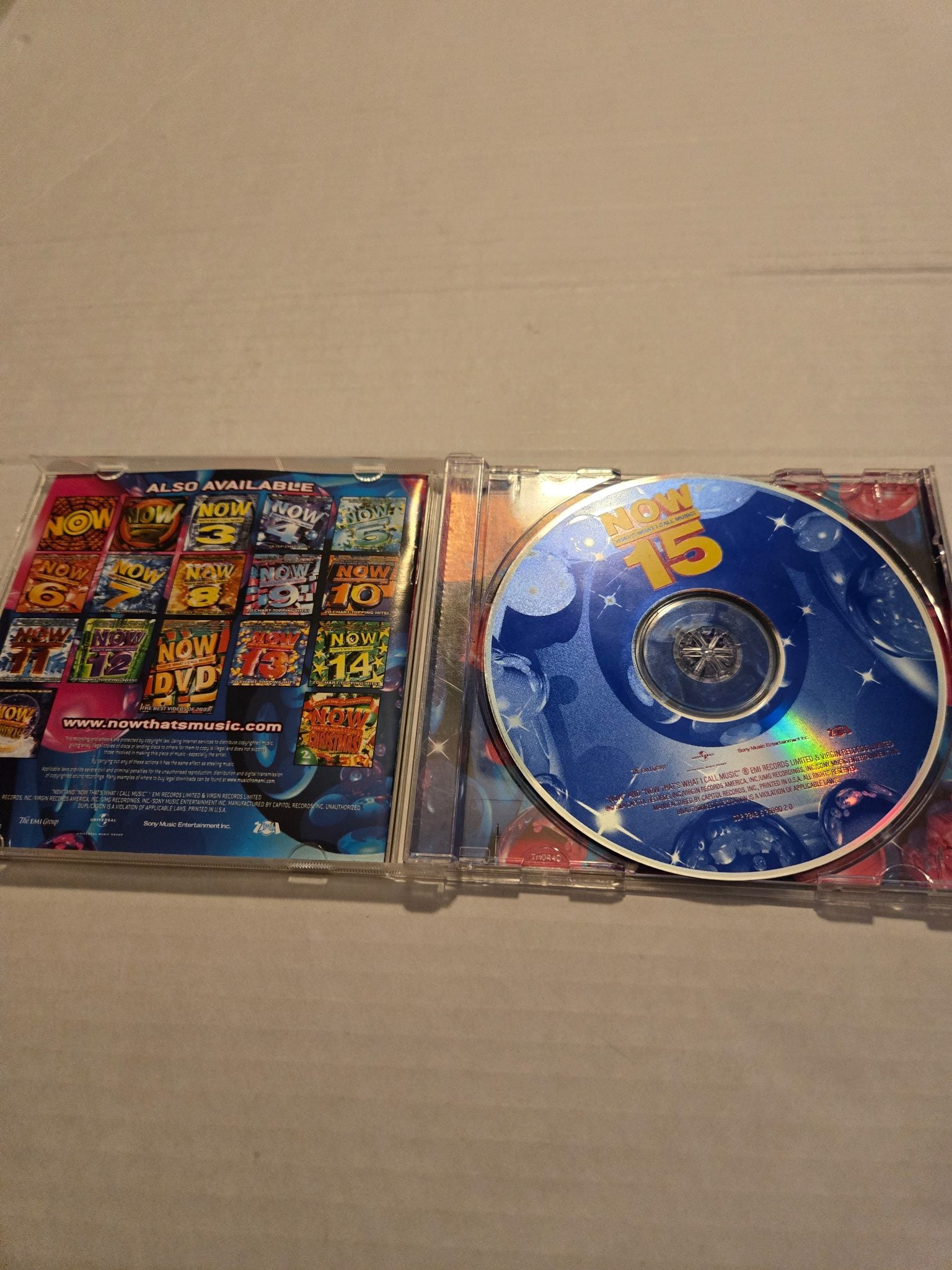 Now That's What I Call Music 15 CD