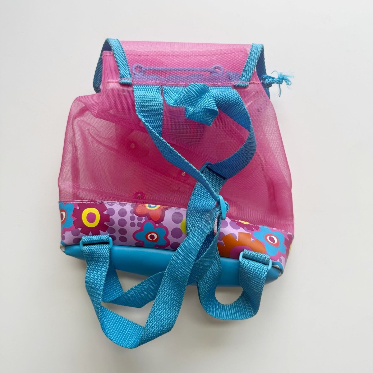 Barbie Mesh Backpack Y2K Flowers Beach Bag - Backpack - ThrowbackBuys - Nostalgicepisodes