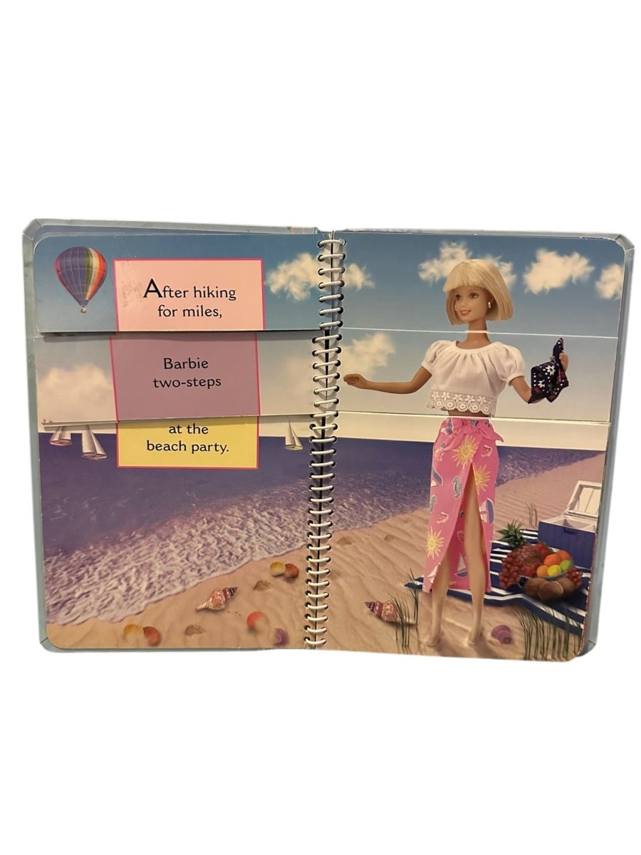 Barbie Mix and Match Fashions Hardcover Flip Book lot - 1999 - Books - ThrowbackBuys - Abunnysvintageco