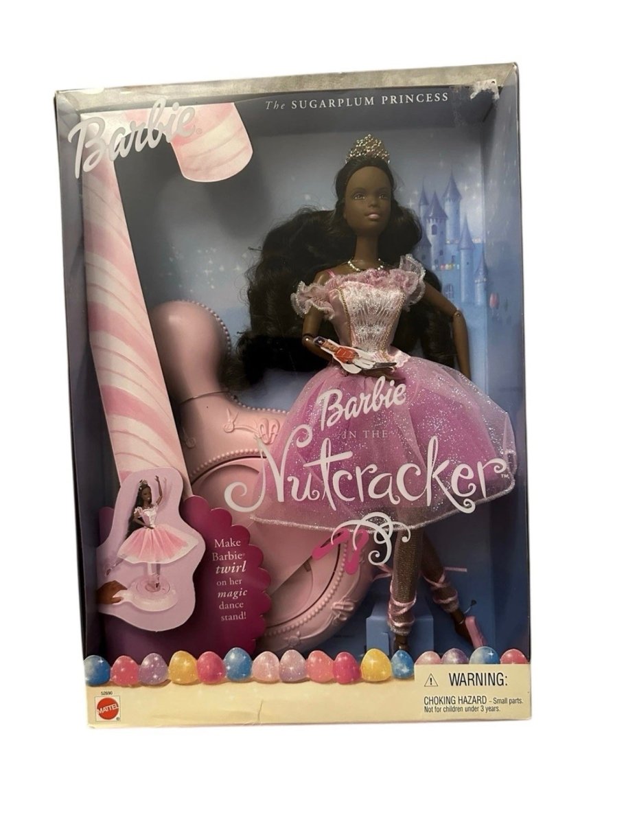 Barbie The Nutcracker Ballerina Sugarplum Princess African American Rare NIB - Dolls - ThrowbackBuys - Abunnysvintageco