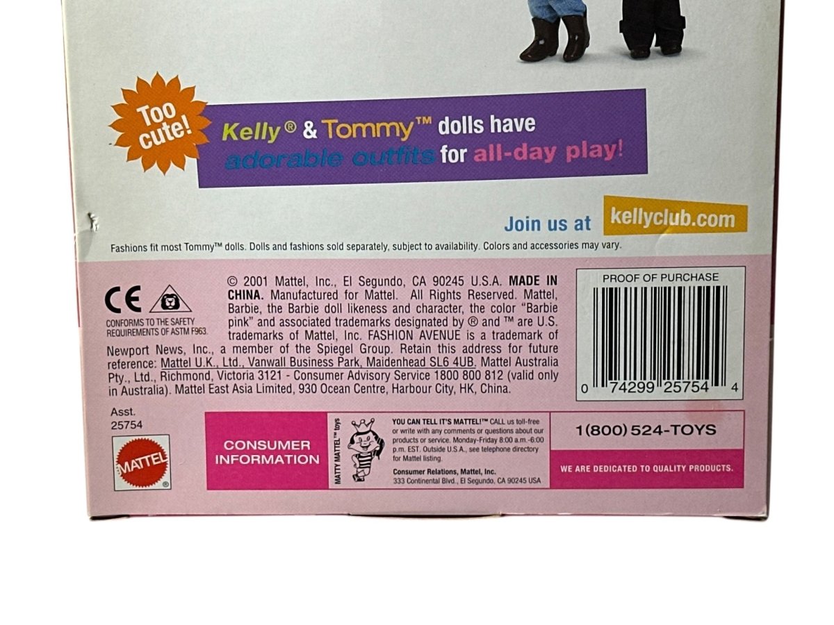 Barbie Tommy Kelly Fashion Avenue Sandbox King doll clothes Mattel 25754 2001 - Dolls - ThrowbackBuys - Abunnysvintageco