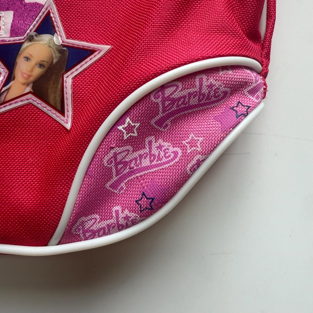 Barbie Tote Purse 2002 Pink Red Mattel - Totes - ThrowbackBuys - NostalgicEpisodes