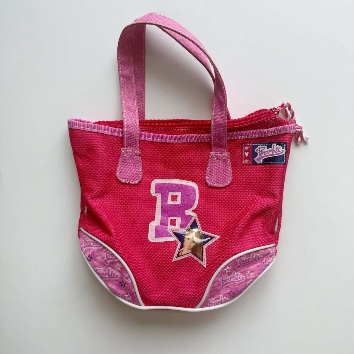 Barbie Tote Purse 2002 Pink Red Mattel - Totes - ThrowbackBuys - NostalgicEpisodes