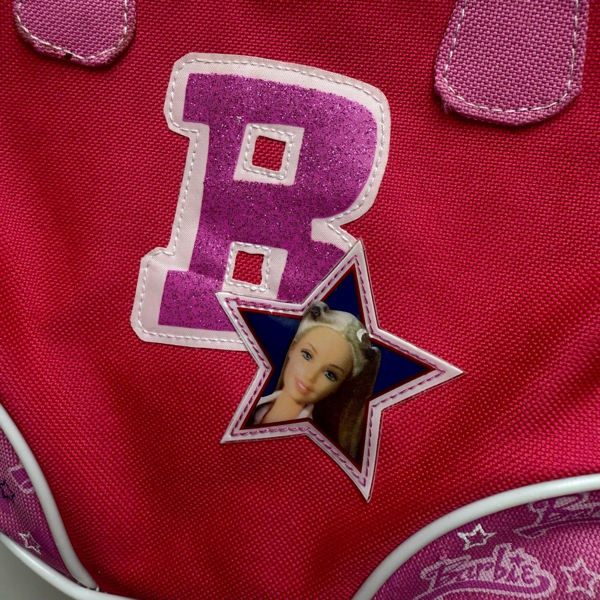 Barbie Tote Purse 2002 Pink Red Mattel - Totes - ThrowbackBuys - NostalgicEpisodes
