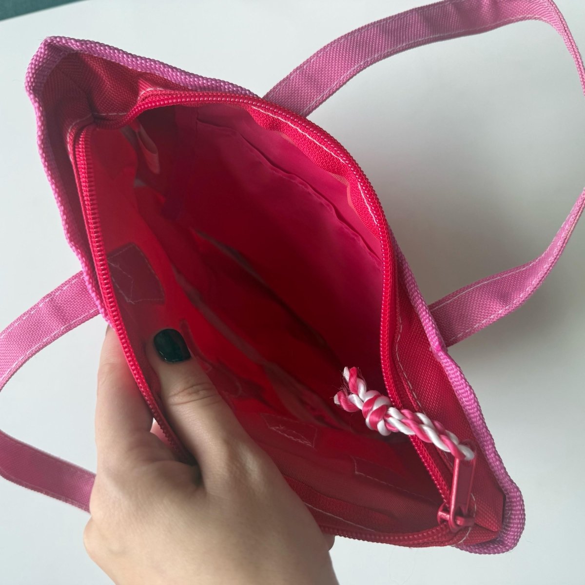 Barbie Tote Purse 2002 Pink Red Mattel - Totes - ThrowbackBuys - NostalgicEpisodes
