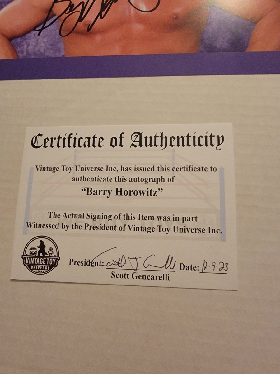 Barry Horowitz Autographed Photo with COA - Paper Goods - ThrowbackBuys - Amanda's Awesome Finds