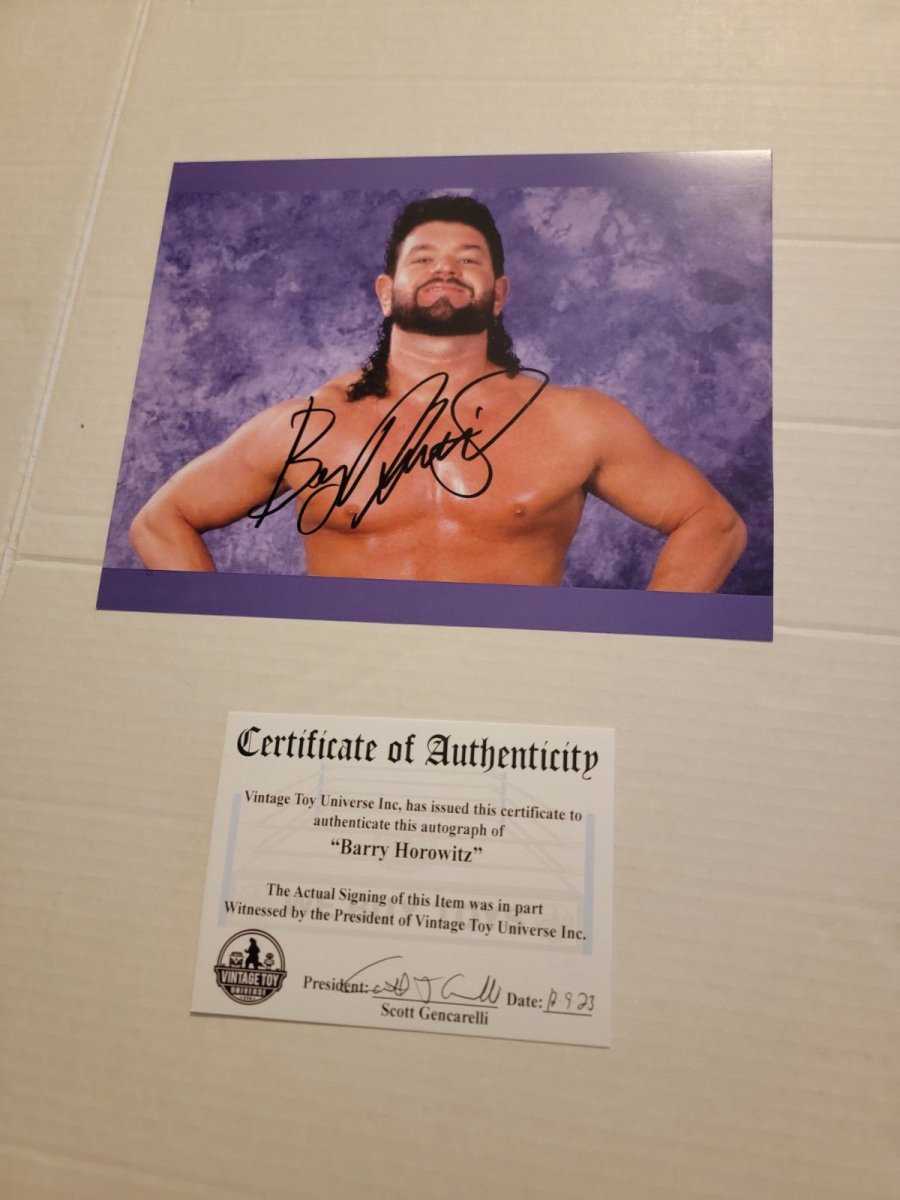 Barry Horowitz Autographed Photo With COA - Sports Memorabilia - ThrowbackBuys - Amanda's Awesome Finds