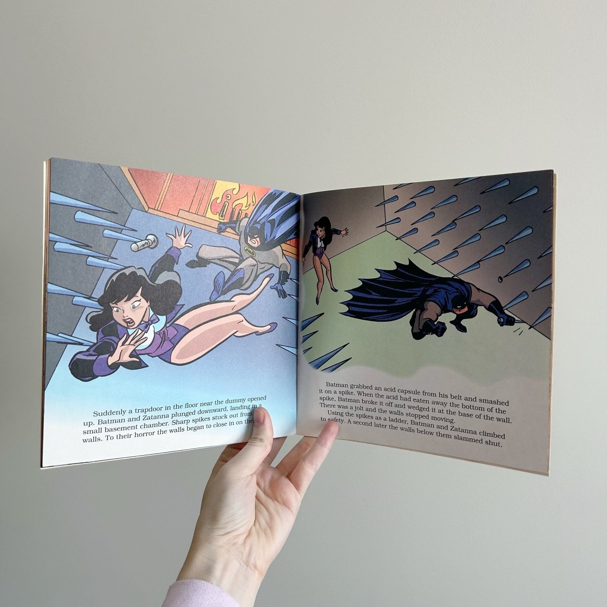 Batman and the Magician Picture Golden Book 1995 Superheros - Memorabilia - ThrowbackBuys - NostalgicEpisodes