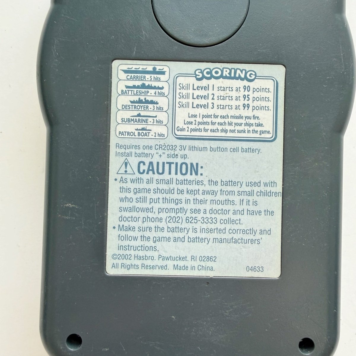 Battleship Electronic Handheld Game 2002 Hasbro - Handheld Consoles - ThrowbackBuys - Nostalgicepisodes