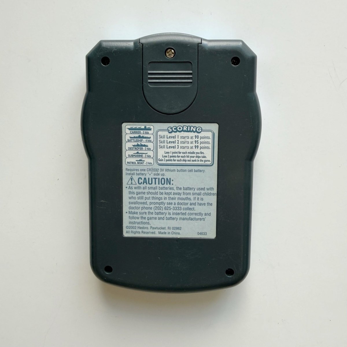 Battleship Electronic Handheld Game 2002 Hasbro - Handheld Consoles - ThrowbackBuys - Nostalgicepisodes