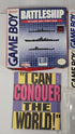 1992 - Battleship Nintendo Game Boy Game CIB Complete