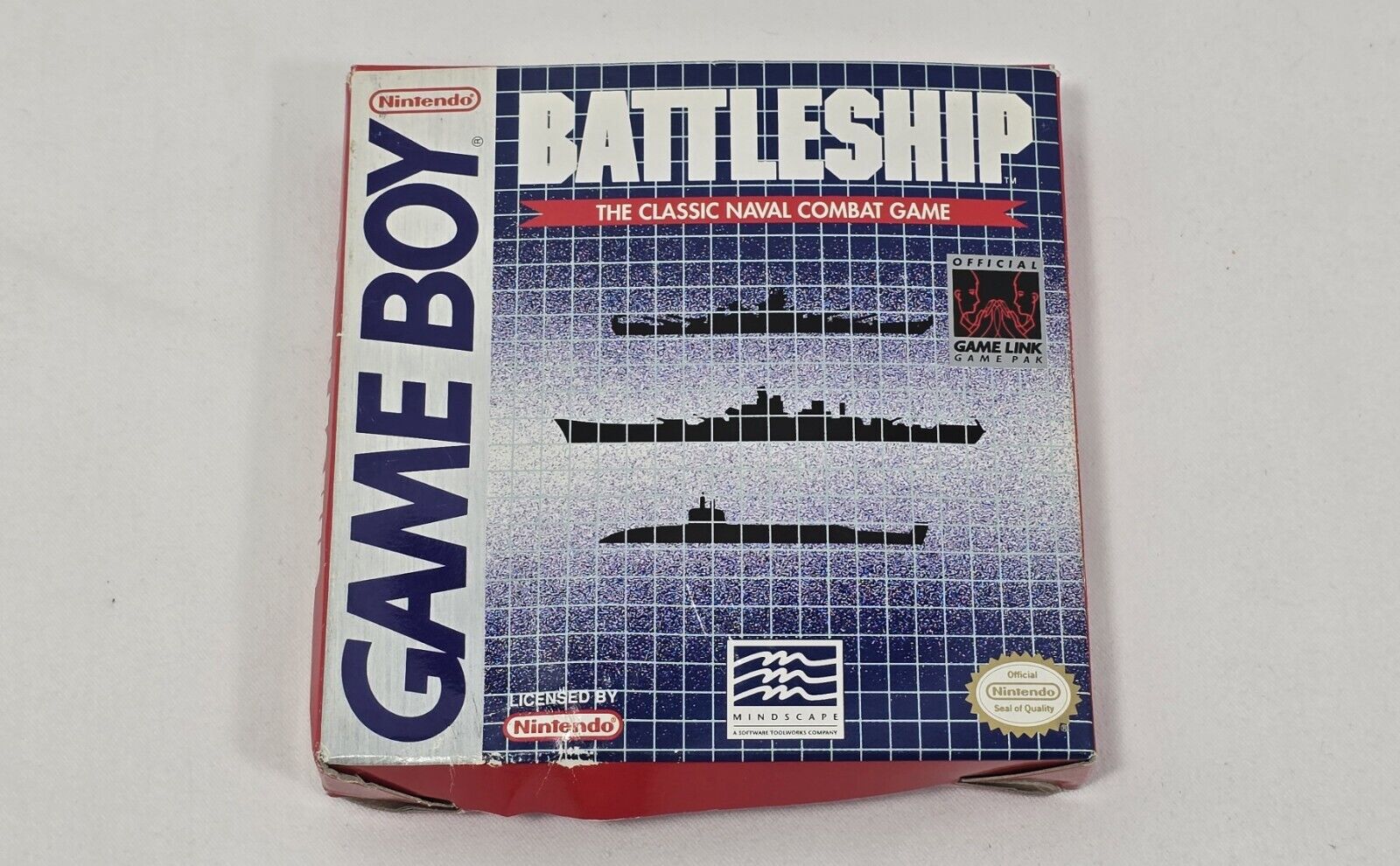 1992 - Battleship Nintendo Game Boy Game CIB Complete