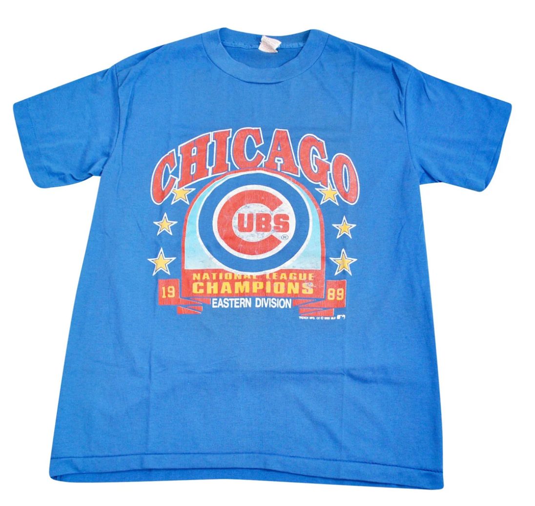 Vintage Chicago Cubs 1989 Shirt Size Medium