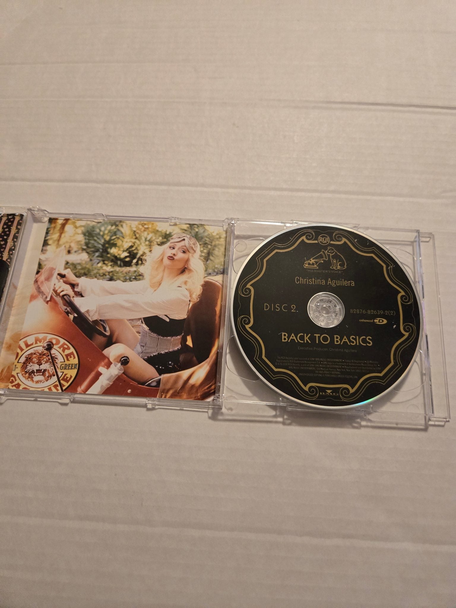 Christina Aguilera Back To Basics 2 Disc CD Set