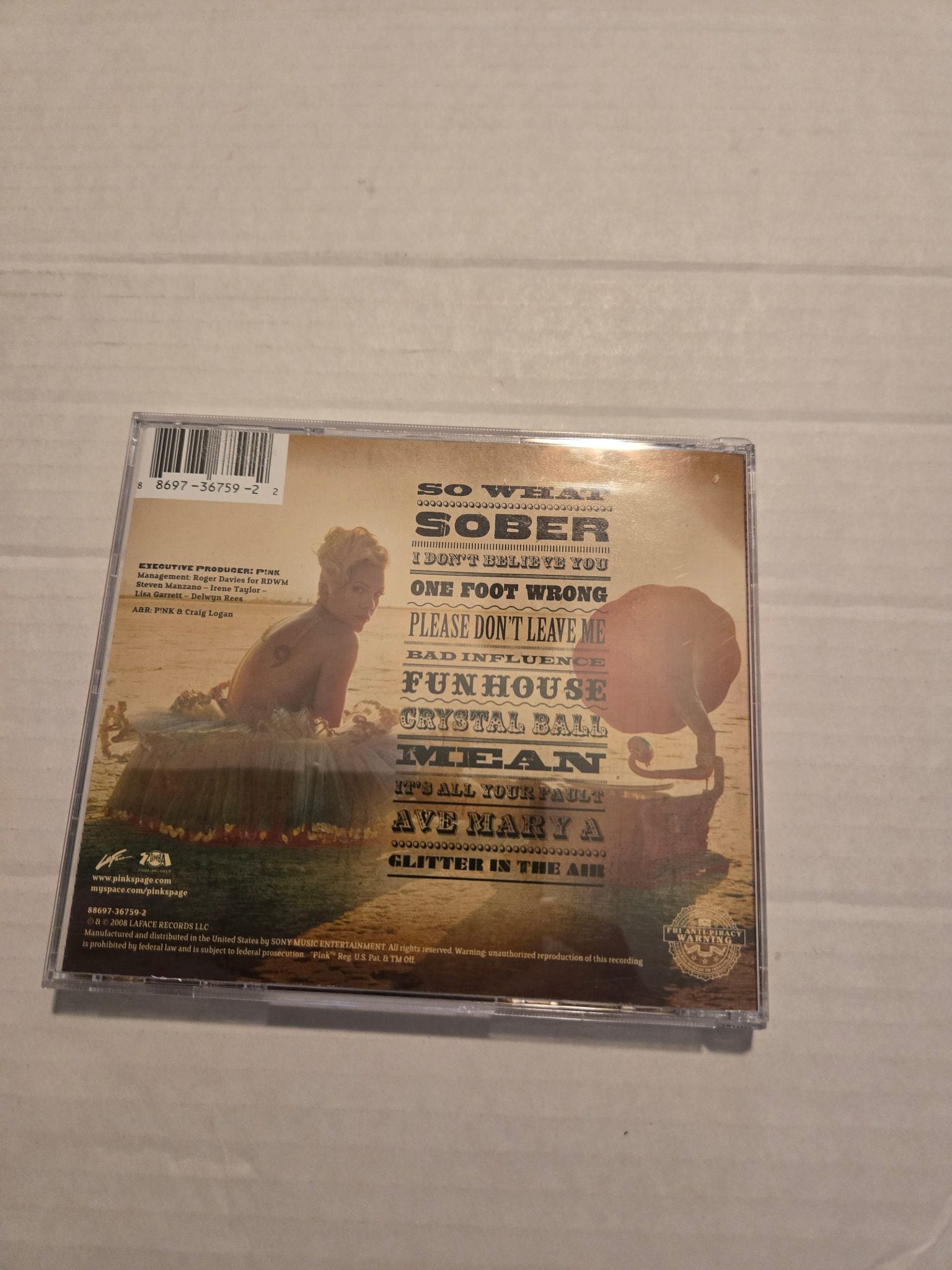 P!nk Funhouse CD