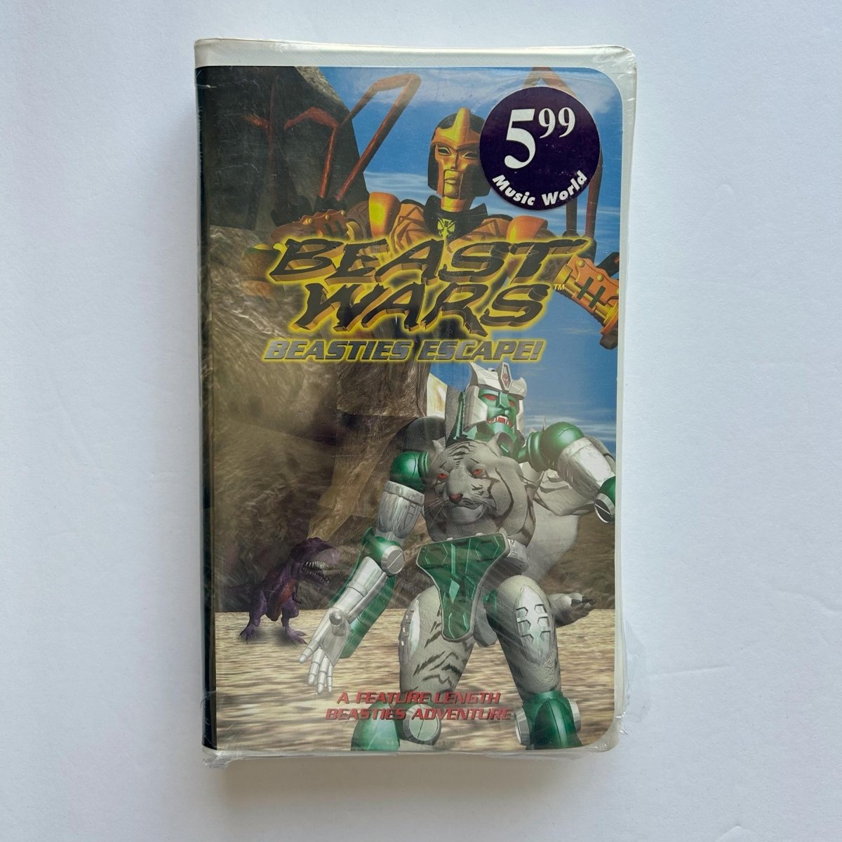 Beast Wars Beasties Escape VHS 1998 Vintage - Movies - ThrowbackBuys - NostalgicEpisodes