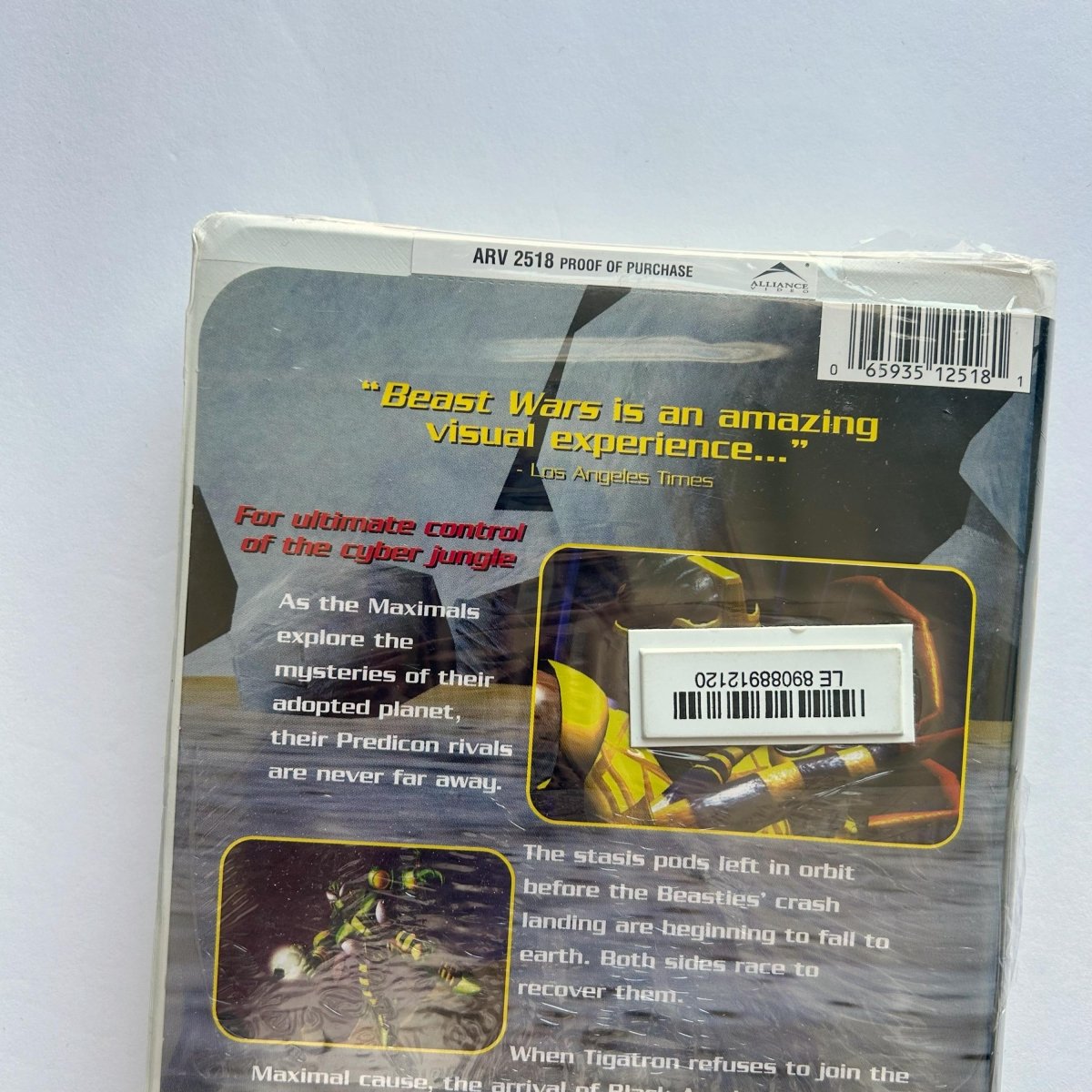 Beast Wars Beasties Escape VHS 1998 Vintage - Movies - ThrowbackBuys - NostalgicEpisodes