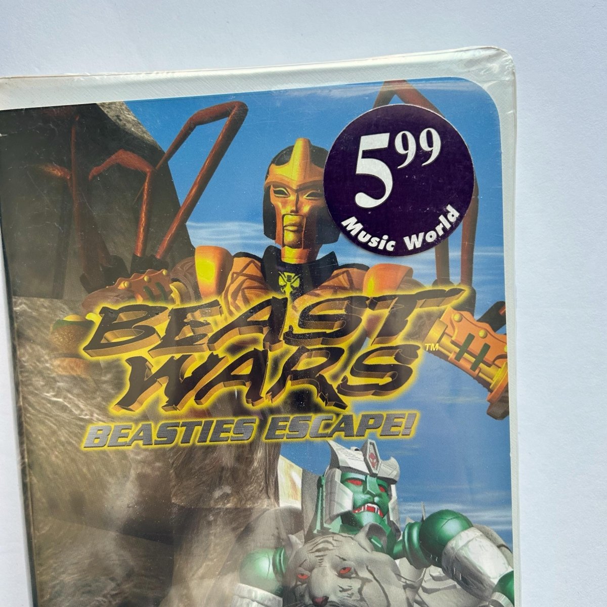 Beast Wars Beasties Escape VHS 1998 Vintage - Movies - ThrowbackBuys - NostalgicEpisodes