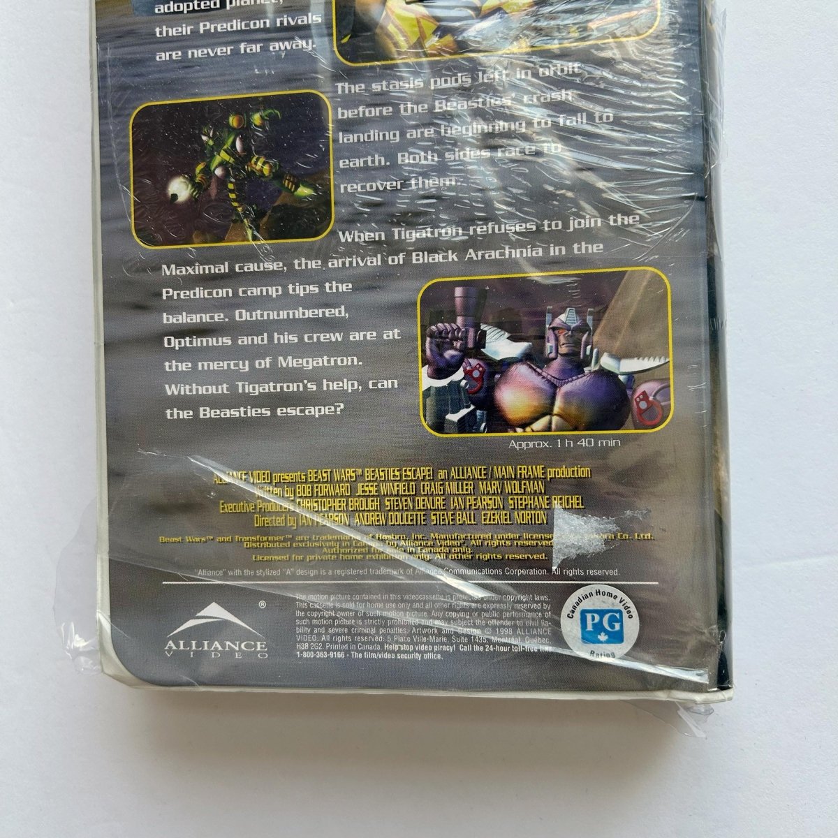 Beast Wars Beasties Escape VHS 1998 Vintage - Movies - ThrowbackBuys - NostalgicEpisodes