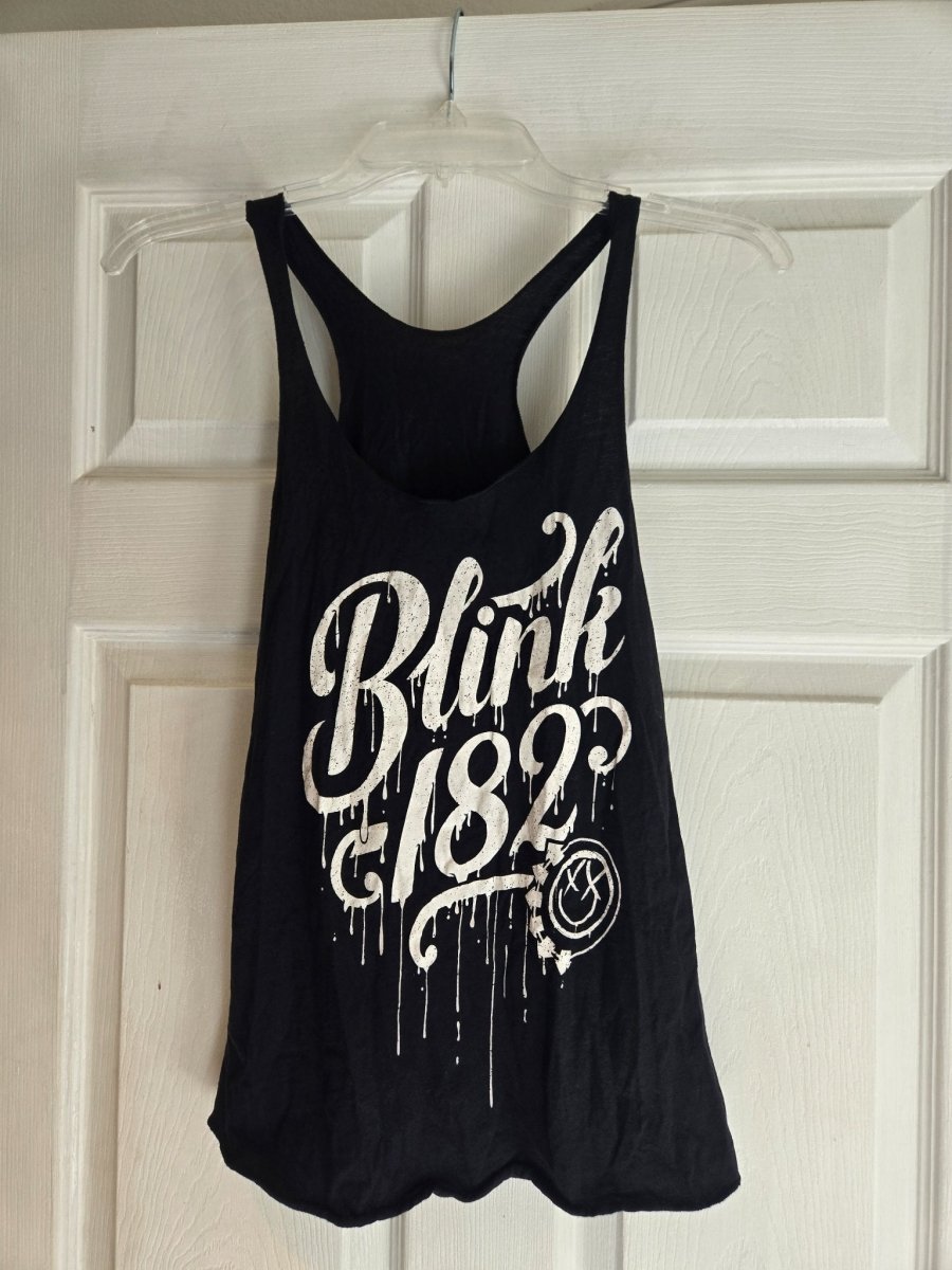 Blink 182 Graphic Women's Tank Top Size Women’s XS - Shirts - ThrowbackBuys - Amanda's Awesome Finds