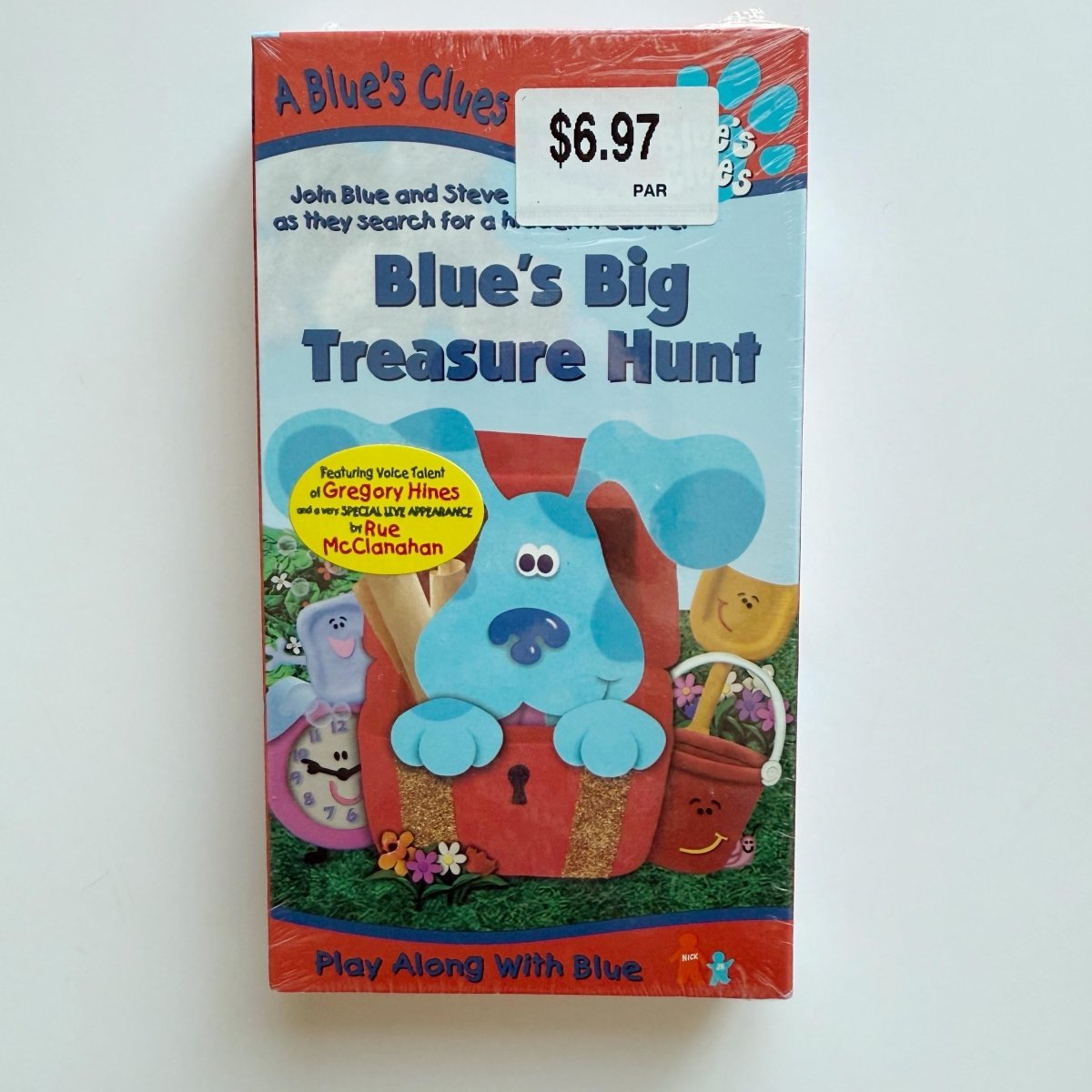 Blue's Clues Blue's Big Treasure Hunt Sealed VHS 1999 Nickelodeon - Movies - ThrowbackBuys - NostalgicEpisodes