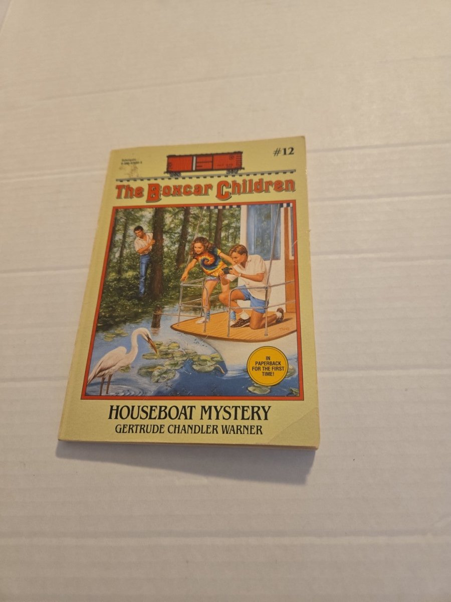 Boxcar Children Mysteries Houseboat Mystery 12 Paperback Book - Books - ThrowbackBuys - Amanda's Awesome Finds