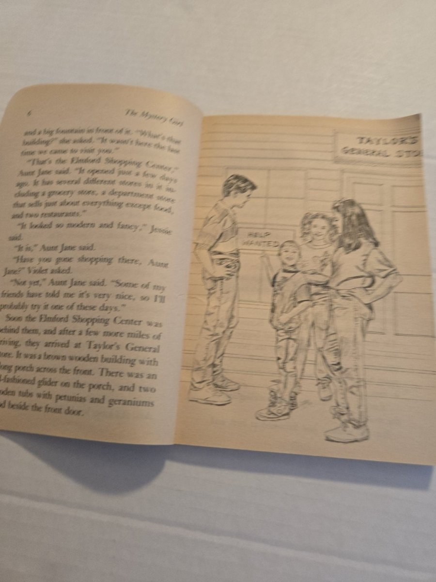 Boxcar Children Mysteries The Mystery Girl 28 Paperback Book - Books - ThrowbackBuys - Amanda's Awesome Finds