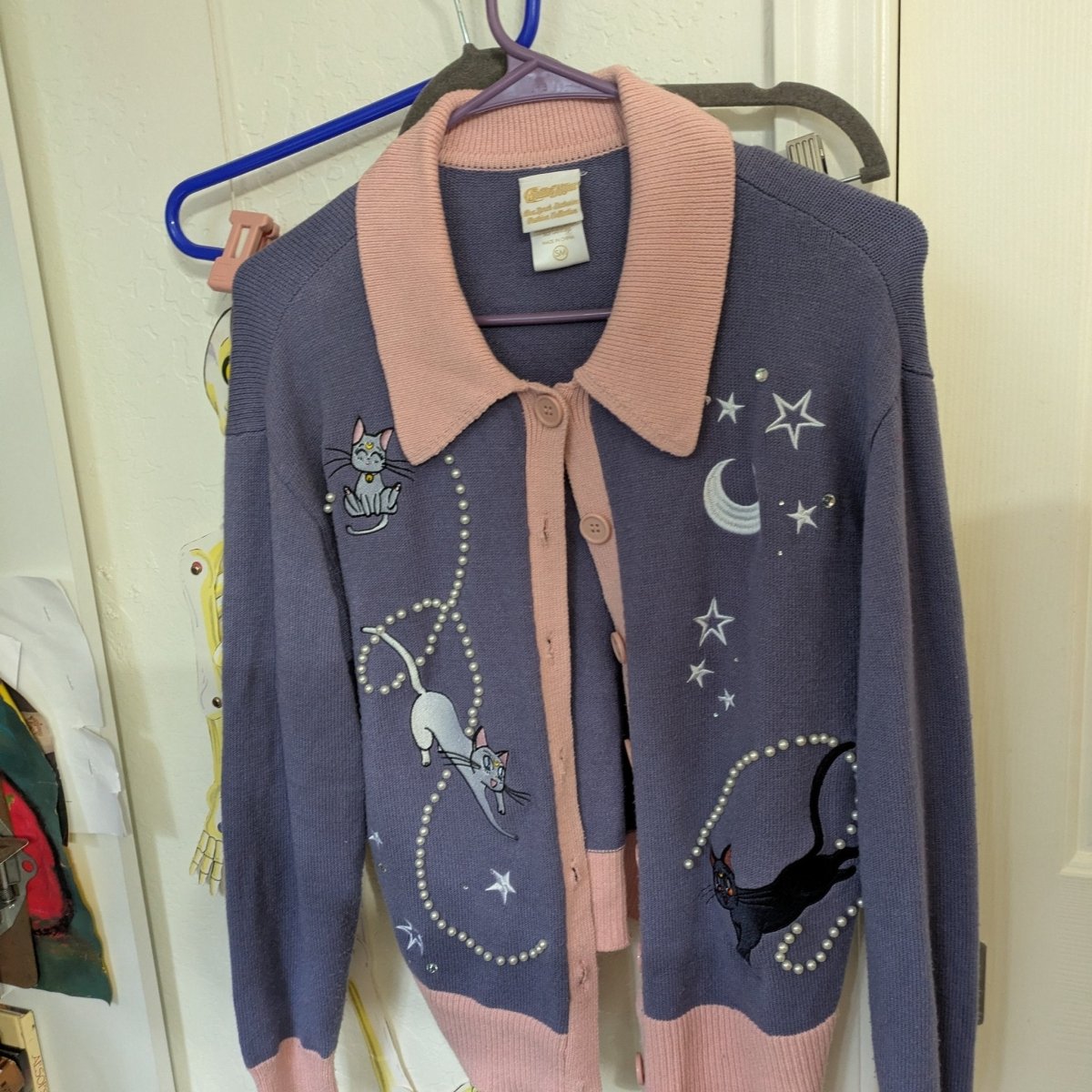 BoxLunch Sailor Moon Cardigan Size Small - Sweaters - ThrowbackBuys - Furby Queen