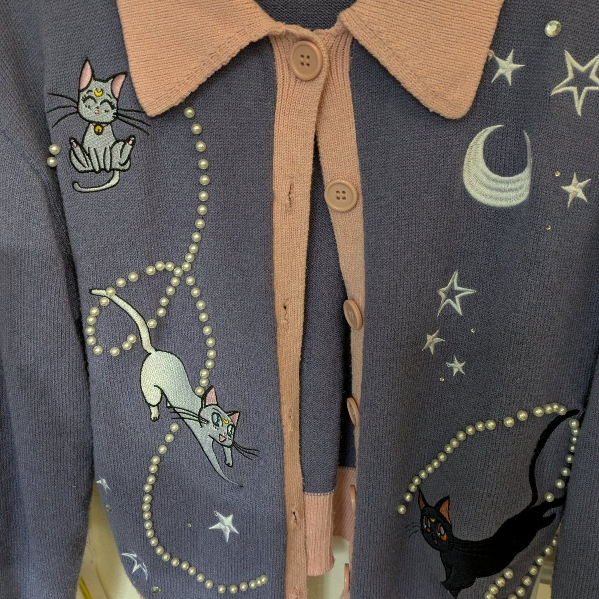 BoxLunch Sailor Moon Cardigan Size Small - Sweaters - ThrowbackBuys - Furby Queen