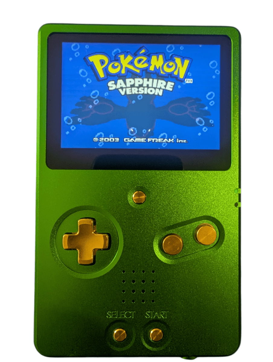 BoxyPixel Gameboy Advance SP Unhinged w/ USB - C charging, IPS screen, & Aluminum Shell/Buttons - Video Games - ThrowbackBuys - Slaqr Retro Gaming & Collectibles