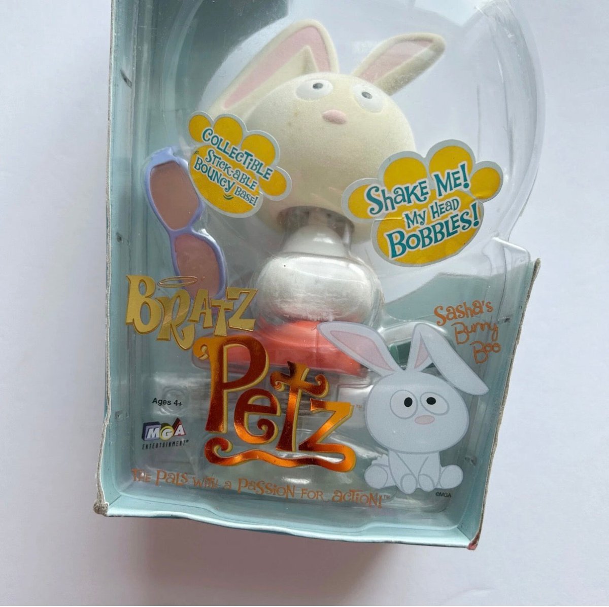Bratz Petz Sasha's Bunny Boo Bobblehead MGA - Collectible Toys - ThrowbackBuys - Nostalgicepisodes