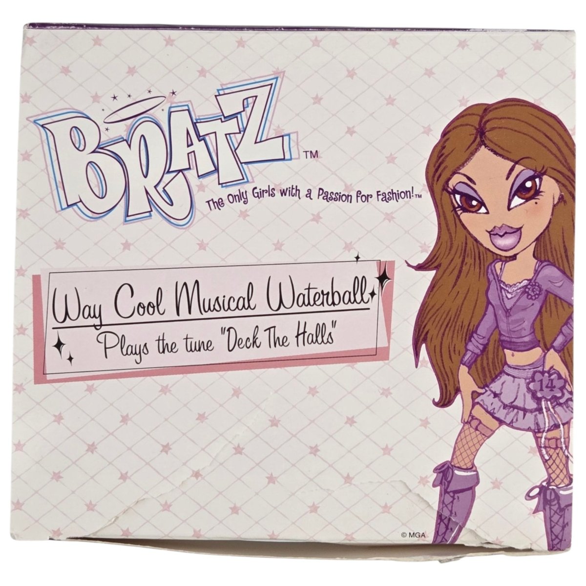 Bratz Way Cool Musical Waterball Snow Globe Plays "Deck the Halls" - MGA Enesco - Decor - ThrowbackBuys - A N E 1 Stop Shop