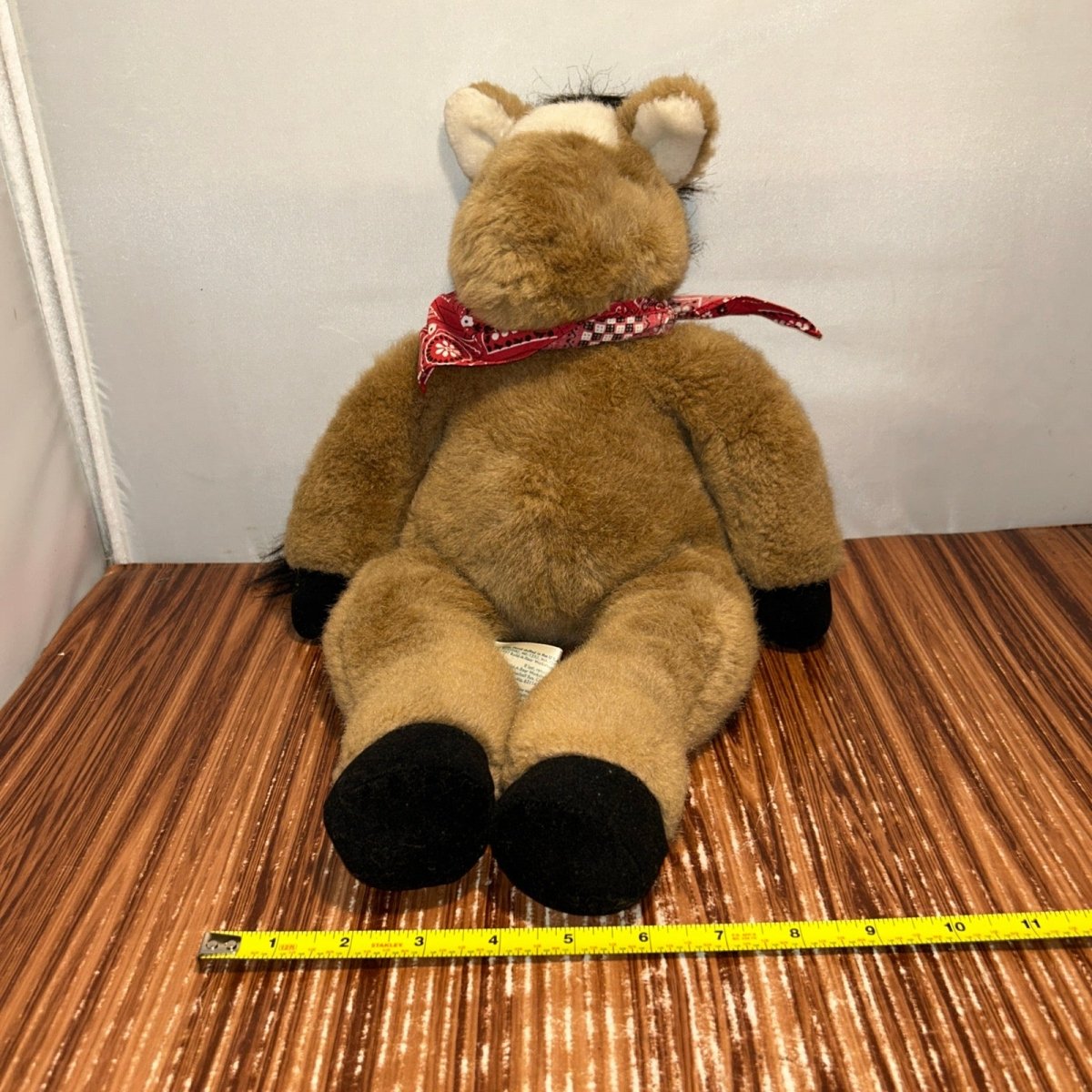 Build - a - Bear BABW Brown Horse Pony 18" Plush Cowboy Western Retired Vintage - Action Figures & Collectibles - ThrowbackBuys - Raybar121